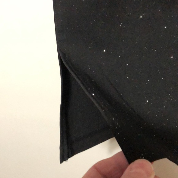✨EUC BEECHERS BROOK, LITTLE BLACK DRESS. SZ M. DRESS SPARKLES IN THE LIGHT - Picture 5 of 7